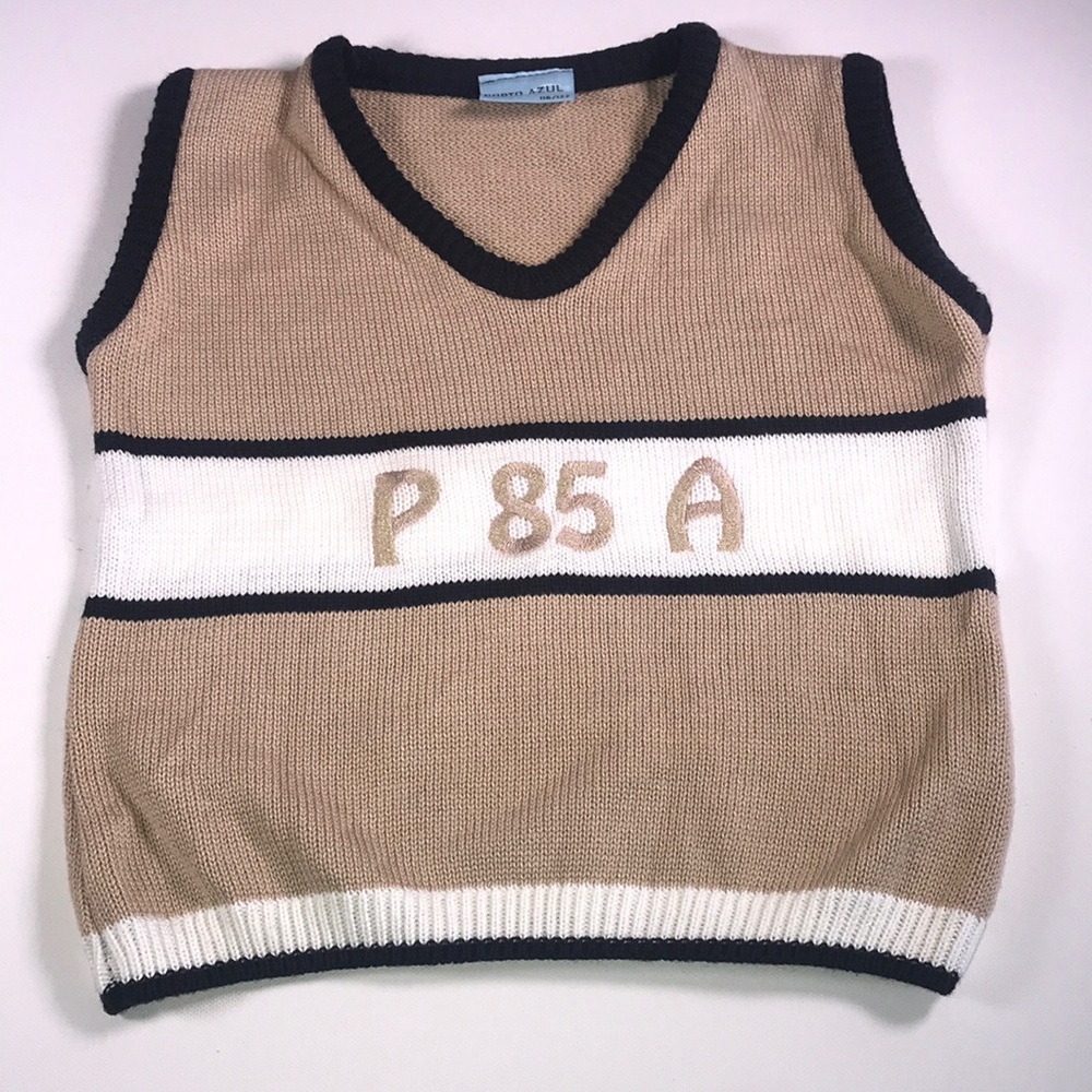 NWOT- Boys Knit Sweater Vest- size 6